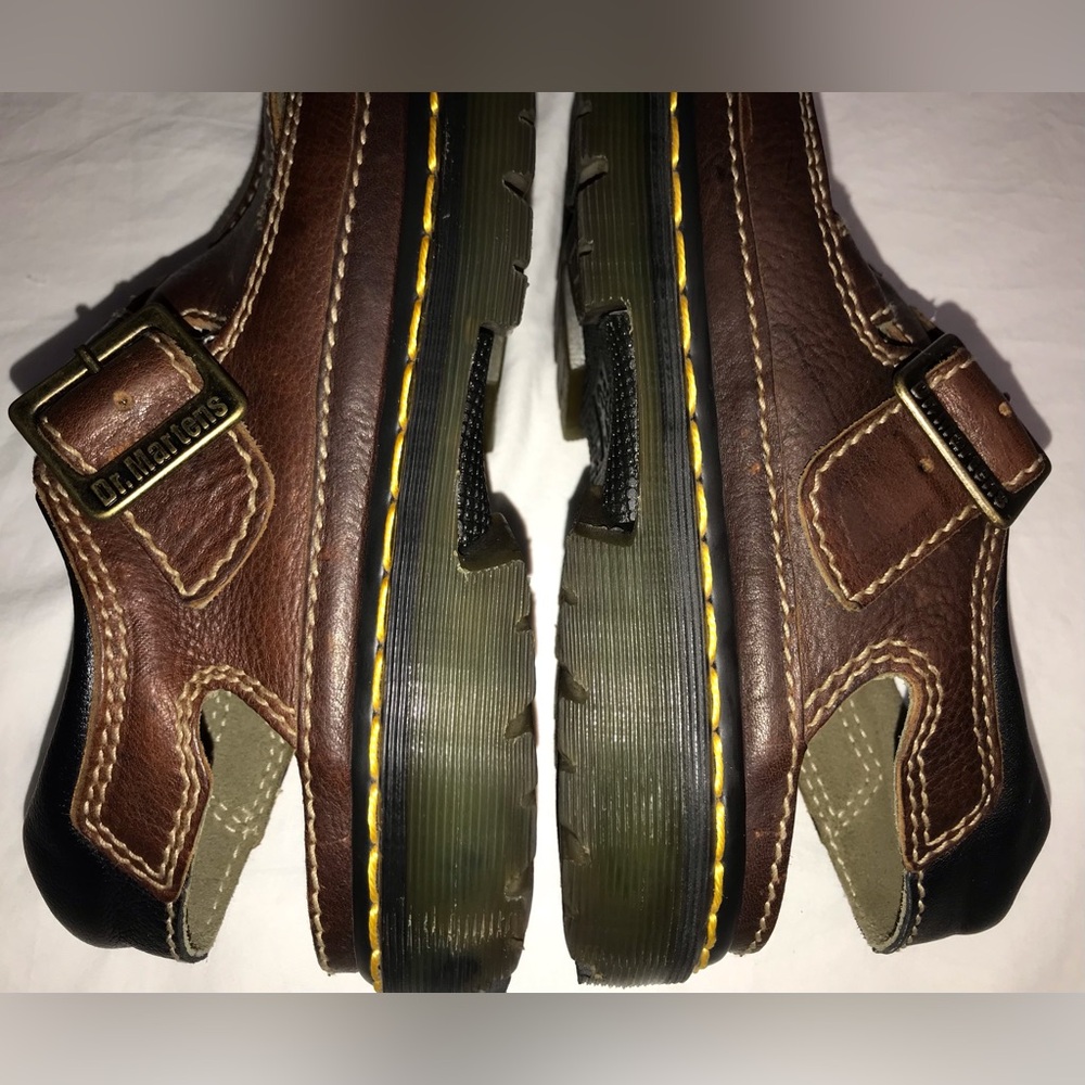 Dr. Martens Vintage Fisherman leather brown sandals - Picture 7 of 13